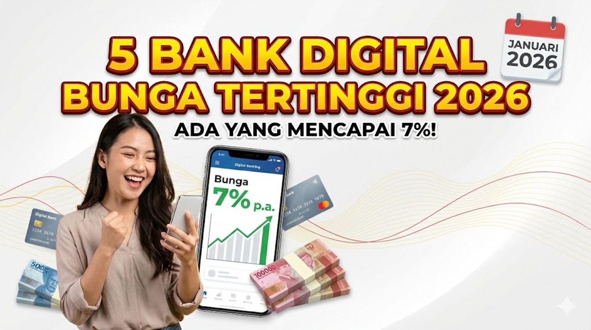 Bank Digital Mulai 'Buang Muka' 2026: Bunga Simpanan Dipangkas, Ini Sinyal Bahaya buat Nasabah